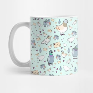 Cute pigeons Mug